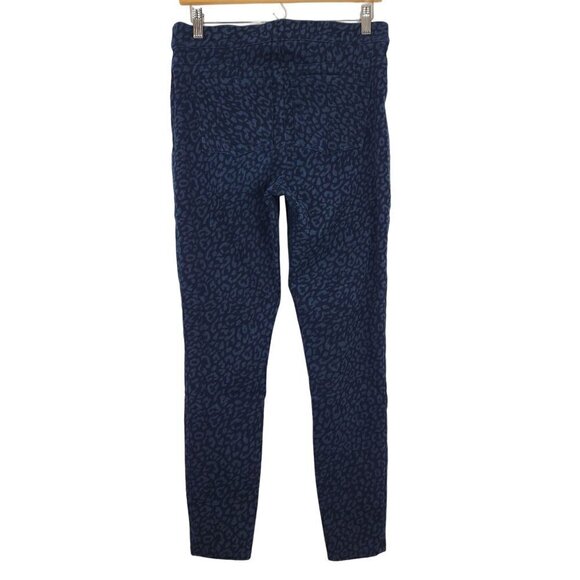SPANX Jean-ish Leopard Print Jegging Womens‎ M Blue Stretch Pull On Slimming - Picture 4 of 8